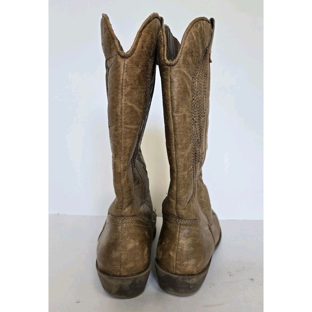 Coconuts Matisse Boots Womens 9M Gaucho Tan Western Cowboy Barn Country Rodeo - Picture 5 of 7